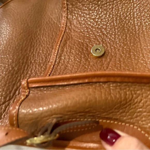 Vintage Carlos Falchi leather crossbody bag - Picture 11 of 14